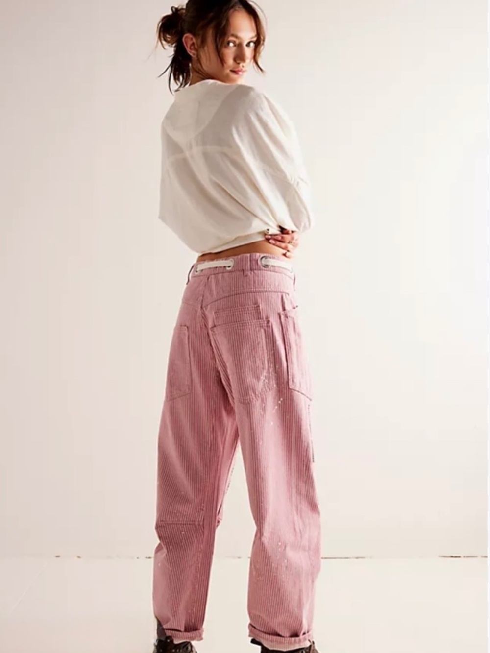 Free People LIMITED EDITION!! Moxie Railroad Jean, Size 31/Size 12